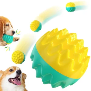 Dog Teeth Cleaning Ball Sounding Molar Ball Bite Resistant Dog Toothbrush For Pet Dental Care And Teeth Cleaning Toys
