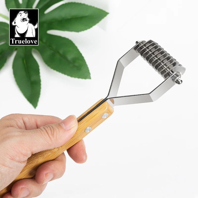 Truelove Deshedding Brush Pets Comb Stainless Steel Removes Undercoat Knots Safe Dog Pet Dematting Comb Grooming Tool TLK25131 - Image 6