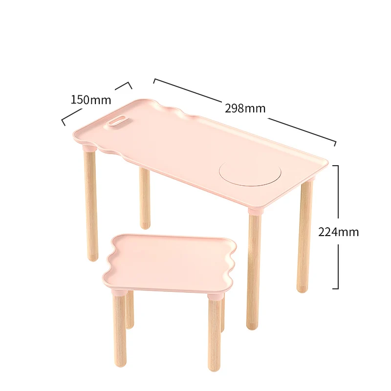 2PCS/Set Stand Platform Hamster Plastic Climbing Pet Toys Golden Bear Landscaping Accessories - Image 16