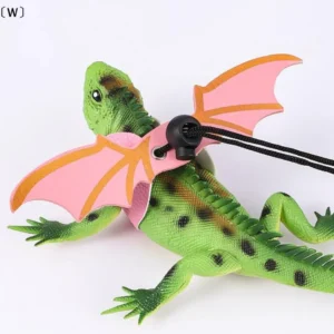 〔W〕1Set Small Pets Chest Strap Hamster Lizard Climbing Pets Leash Anti Bite Traction Rope Sugar Glider Special Anti Lost Rope