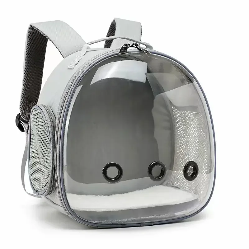 Transparent Pet Backpack for Hamsters Small Carrier for Guinea Pigs Sugar Gliders Ferrets Rabbits Convenient Pet Transport - Image 12
