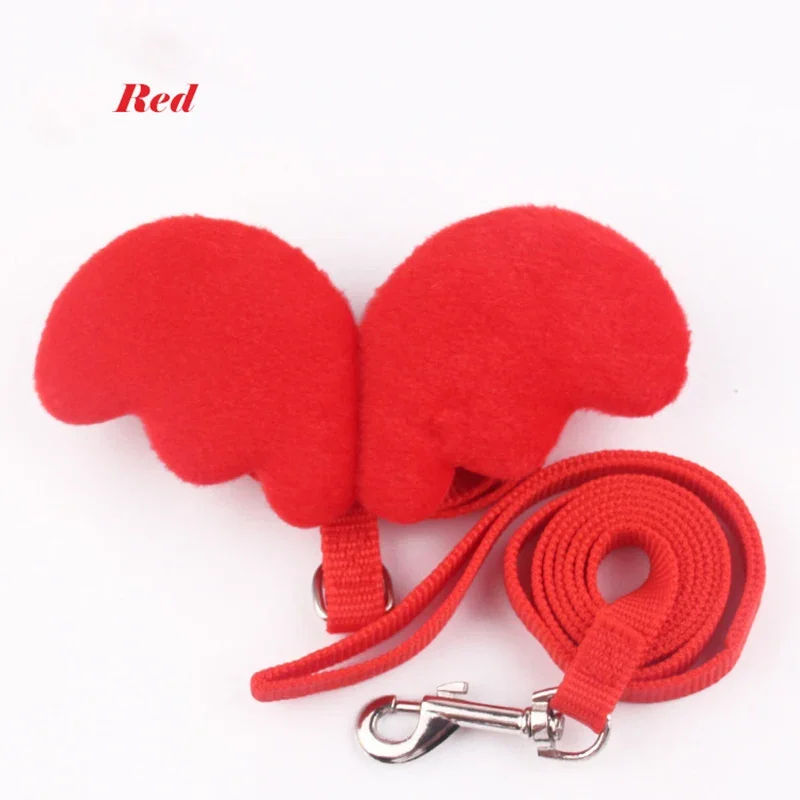 Cute Angel Wing Pet Rabbit Harness and Leash for Cats Rabbits Personalized Rabbit Harnesses Bunny Accessories Hamster Clothes - Image 9