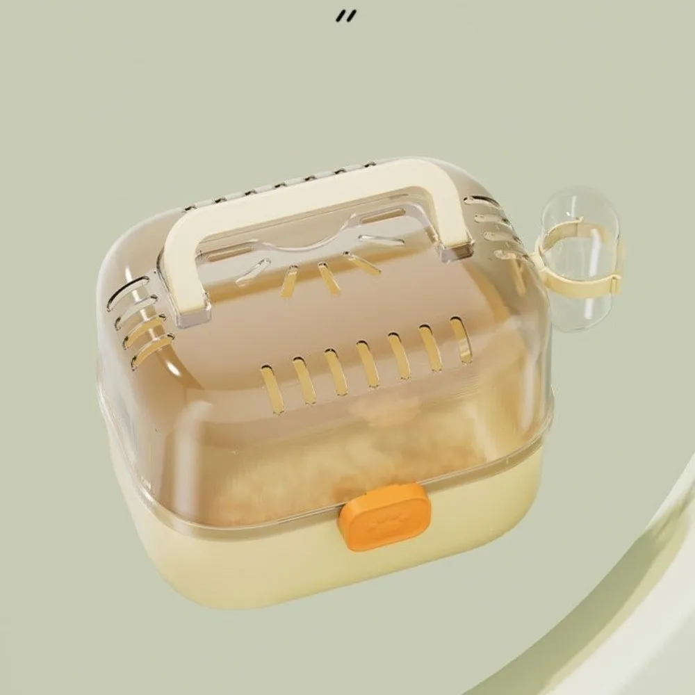 Handheld Hamster Cage Ventilated Breathable Pet Travel Case Escape Proof Portable Hamster Habitat Outdoor Activity - Image 4
