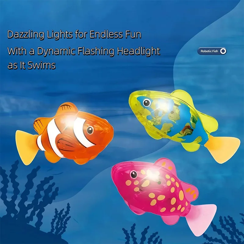 Light Sensor Interactive Electric Fish Cat Toy Home Pot Pet Swimming Pool Various Stages Cat Leisure Props Funny Play Supplies - Image 2