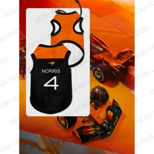 2026 Norris 4 F1 Racing Uniform Dog /Cat Uniform for Pets Dog and Cat Vest Race-Inspired Clothes