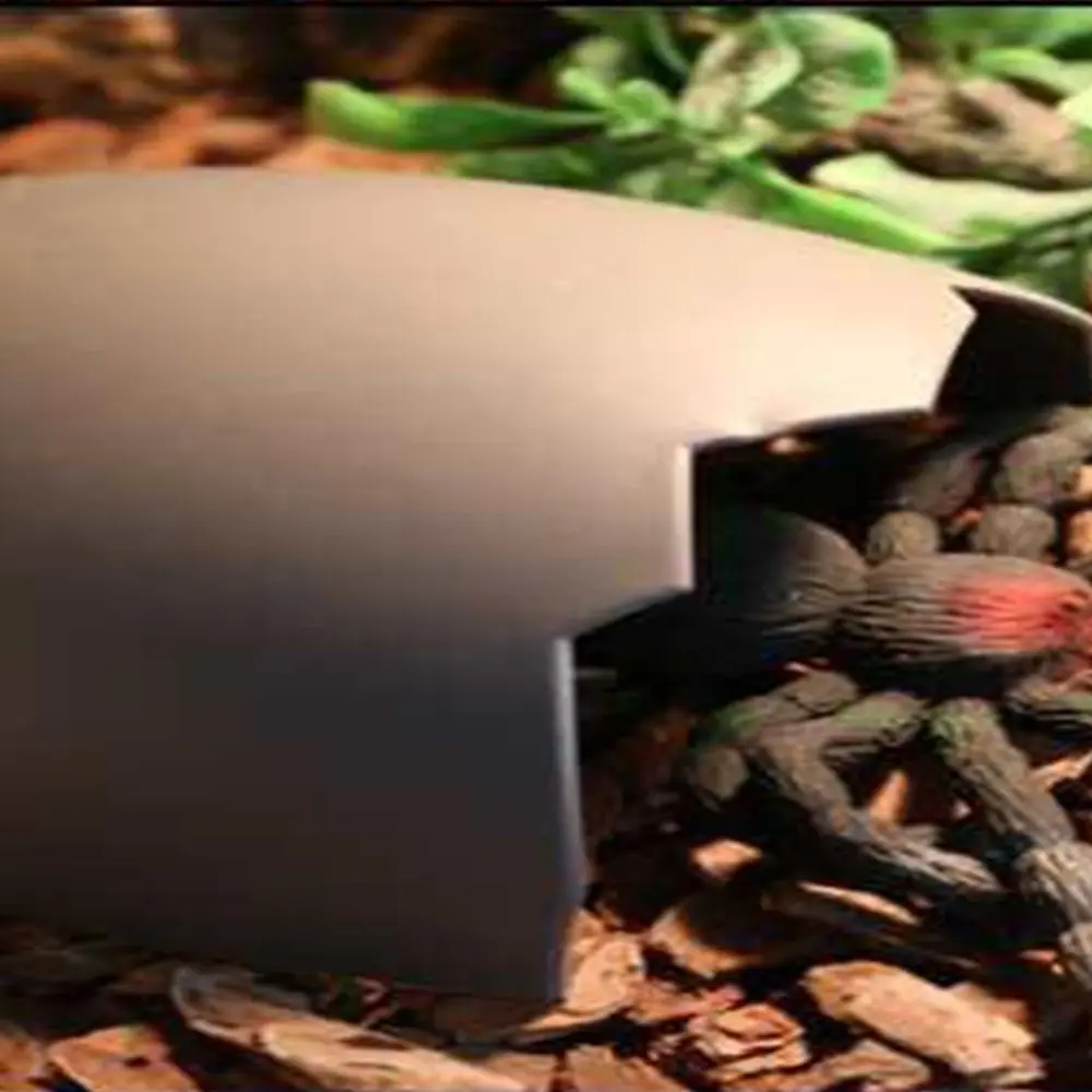 Reptile Hide Cave Plastic Durable Spider Snake Lizard Tortoise Hamster Houses Pet Cave Accessories - Image 3