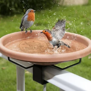 Bird Bath Copper Disk Bath Disk Ornaments Feeder Accessories Triple-Point Support Purifier Plate For Patio Fountain Garden Bowl