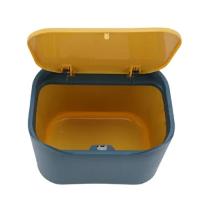 Cat Litter Trash Can Cat Litter Disposal Bin with Press Type Lid Multifunctional Cat Poop Garbage Container Bin for Home