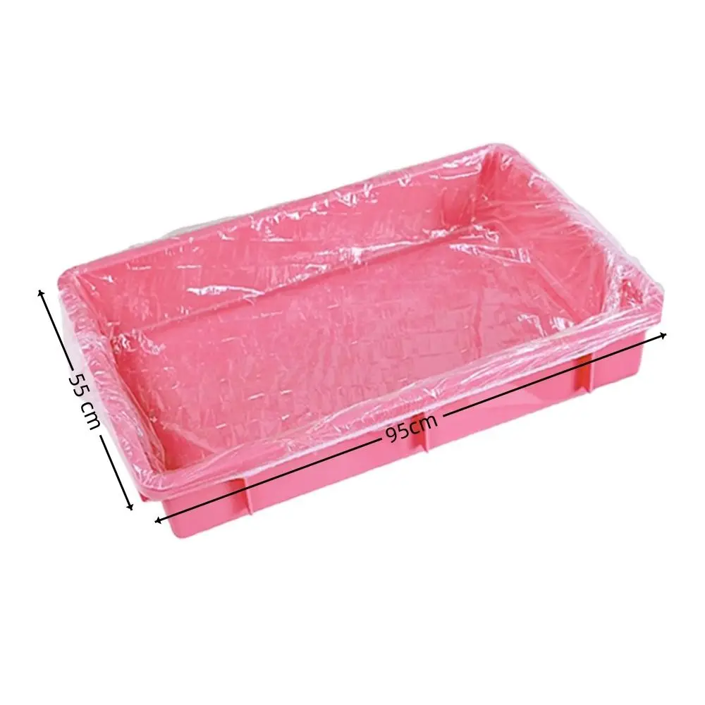 10pcs Durable Disposable Rabbit Cage Tray Mat Transparent Elastic Pet Tray Cover Thick Film Cover for Dog Cat - Image 10