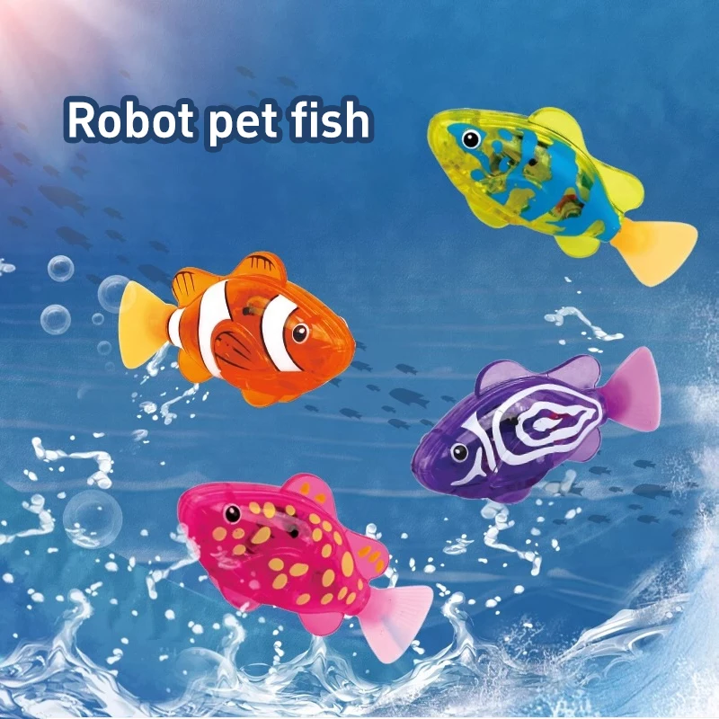 Light Sensor Interactive Electric Fish Cat Toy Home Pot Pet Swimming Pool Various Stages Cat Leisure Props Funny Play Supplies - Image 10