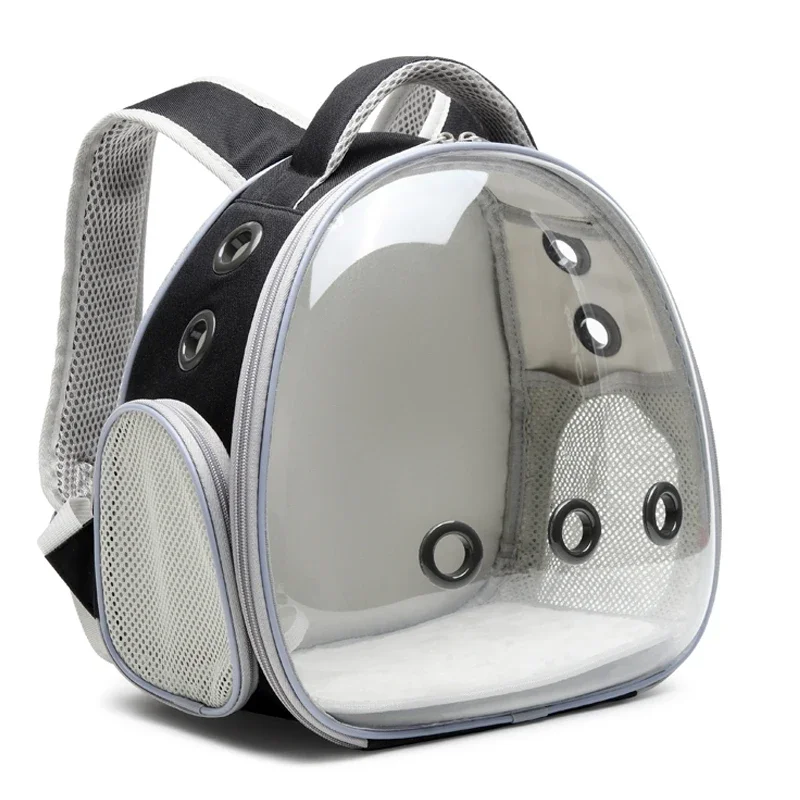 Transparent Pet Backpack for Hamsters Small Carrier for Guinea Pigs Sugar Gliders Ferrets Rabbits Convenient Pet Transport - Image 13