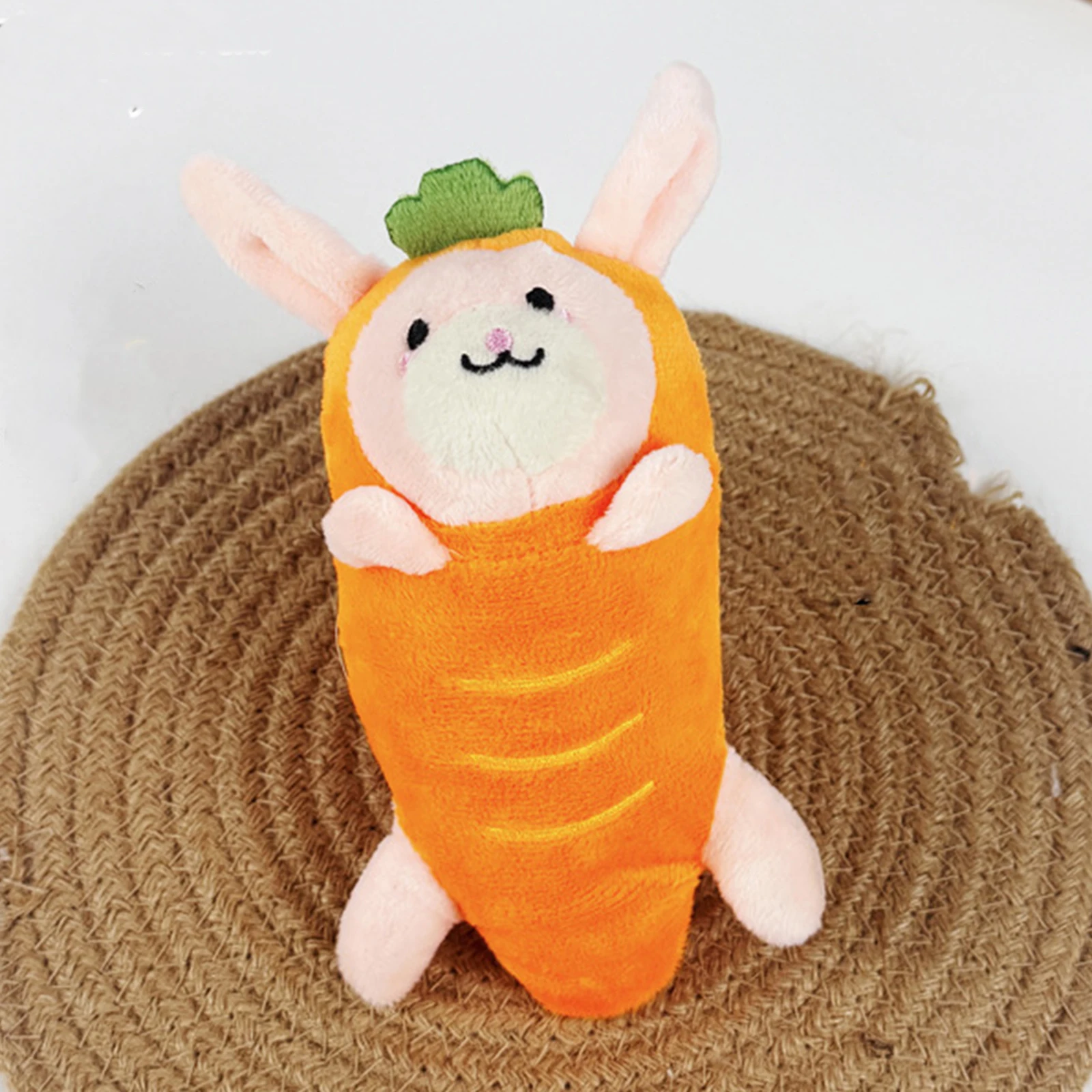 Novelty 6 Styles Plush Sound Pet Toy with Food Aroma, Crinkle Paper and Squeaker, Safe Chewing Interactive Toy for Cats Dogs - Image 9