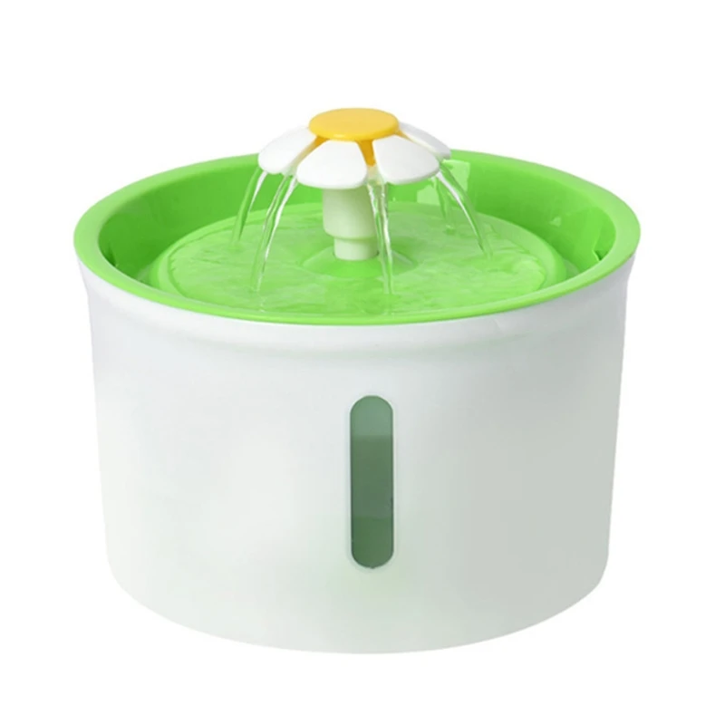 Cat Fountain Replacement Flower Nozzle Head for Dogs Round Cubic Stainless Steel Top Water Dispenser Yellow Orange - Image 4