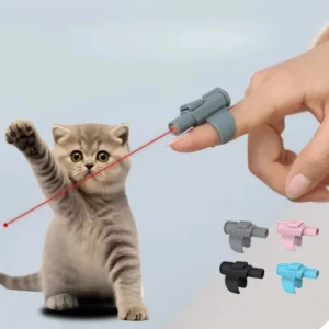 Noverlly Portable Mini Laser Cat Toy - Finger Sleeve Design for Interactive Play and Endless Fun