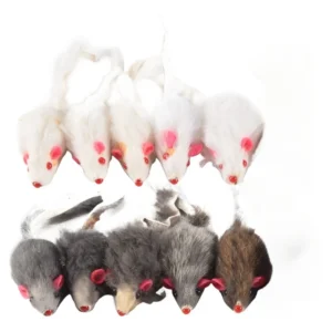 Plush Mouse Cat Toys, Pet Toys, Children's Toys - 10-Pack