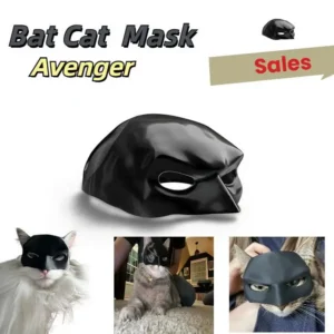 New Bat Cat Avenger Mask Cosplay Hat Pets Toys Ornament Halloween Party Cool Batman Cat Masks Pet Supplies Decoration Gifts