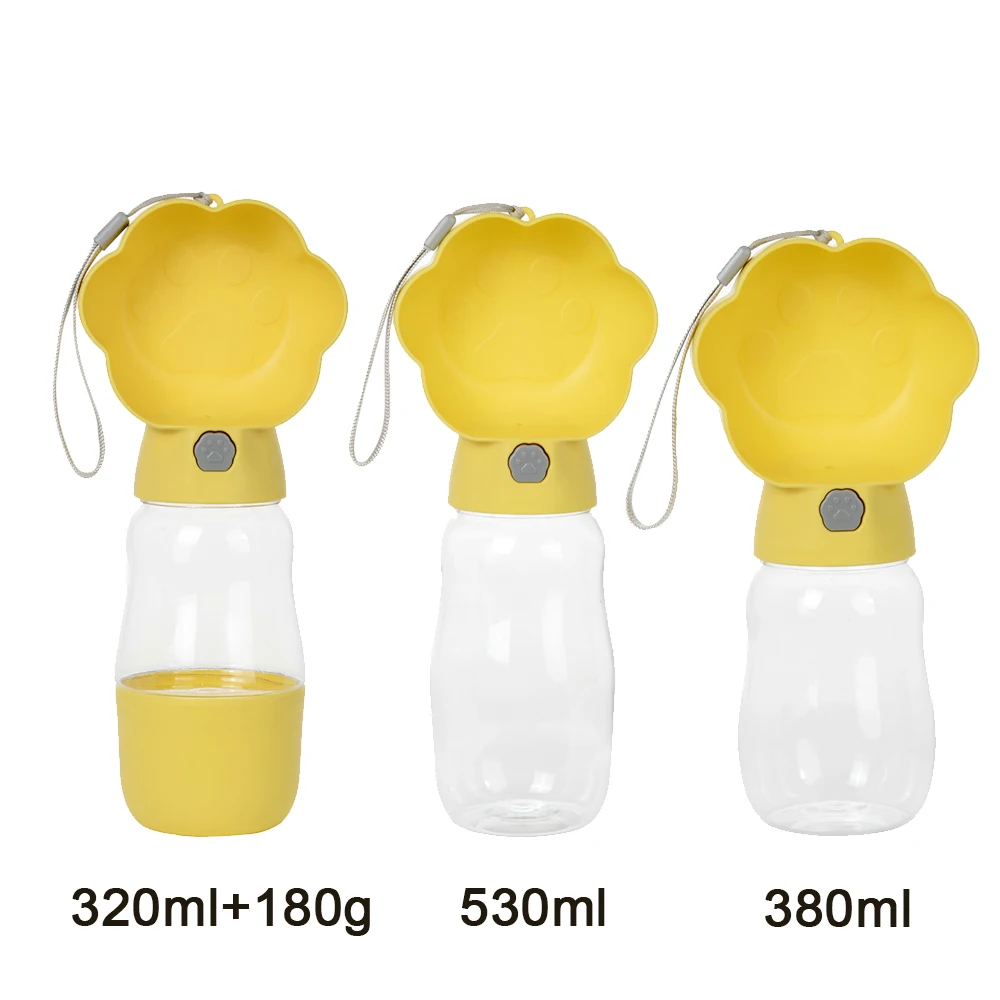 Portable Dog Water Bottle Food Container 2 in 1 Leakproof Pet Puppy Drinking Bowls for Small Medium Dogs Cats Chihuahua Supplies - Image 10