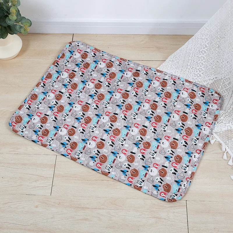 Washable Pet Pee Pad Pet Diaper Mat Reusable Mats For Dogs Dog Bed Urine Washable Dog Training Pad Four Seasons Pet Mat Cover - Image 13