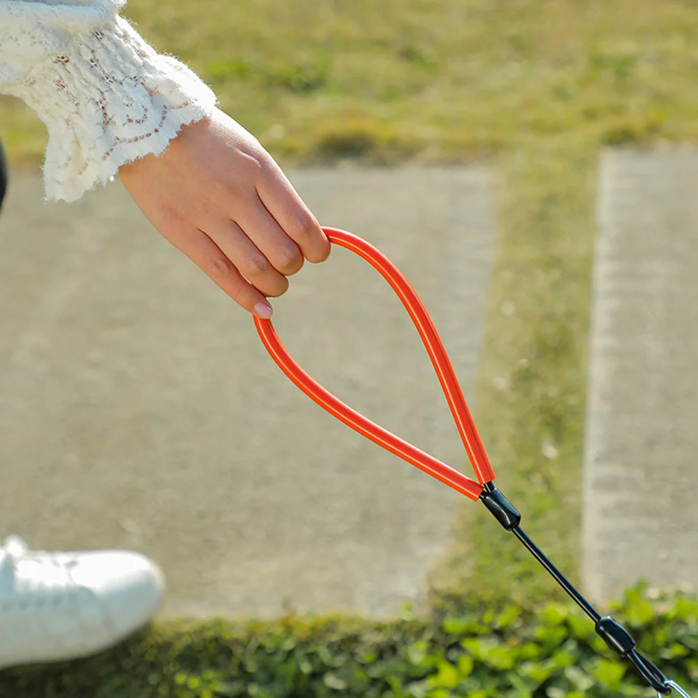 Anti-Bite Dogs Chain Leash Steel Wire Dog Lead Heavy-Duty Pet Dog Tie-Out Cable Chew Proof Metal Leashes for Medium & Large Dogs - Image 3