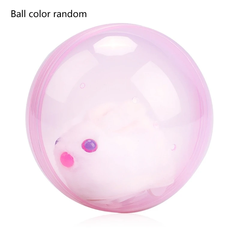 Hamster Balls Electric Toy Plush Hamster Electric Toy Scroll Walk Little Toy Animal for Children Gift Electronic Pet Toy Y5GB - Image 9