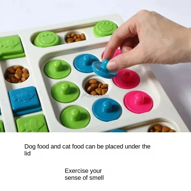 Dog Puzzle Toys Slow Feeder Interactive Increase Puppy IQ Food Dispenser Slowly Eating NonSlip Bowl Pet Cat Dogs Training Game - Image 4