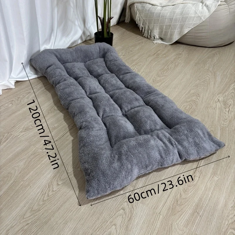 Extra Large Plush Dog Bed Sofa Thickened Super Soft Polyester Pet Mat Dog Crate Mat Bed For Small Medium Large Dog Bed - Image 7