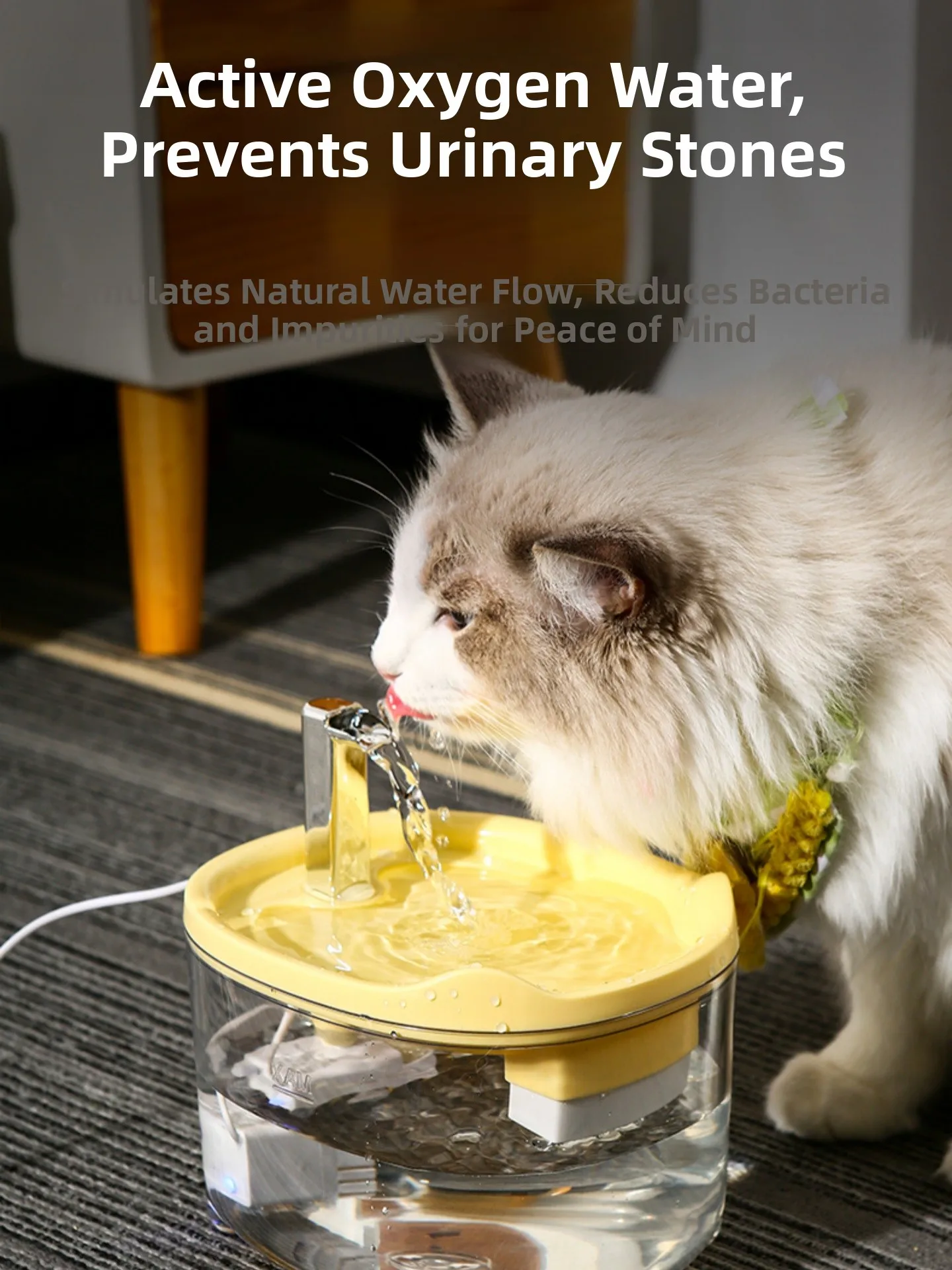 Smart Pet Water Fountain Dog And Drinking hine Large Capaci Auatic Circulation Water Bowl Pet Supplies - Image 4