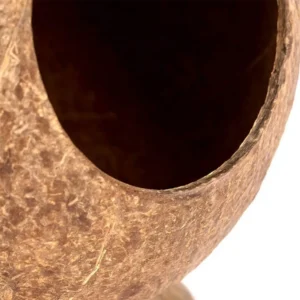 Coconut Hamster House Bite Resistance Warm Bite-resistant Natural Coconut Shell Wear Resistant Guinea-pig Hamster Hideout House