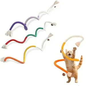 3pcs Cat Toys for Indoor Cats with Refillable Natural Catnip, Safe Teeth Cleaning Chew Toys