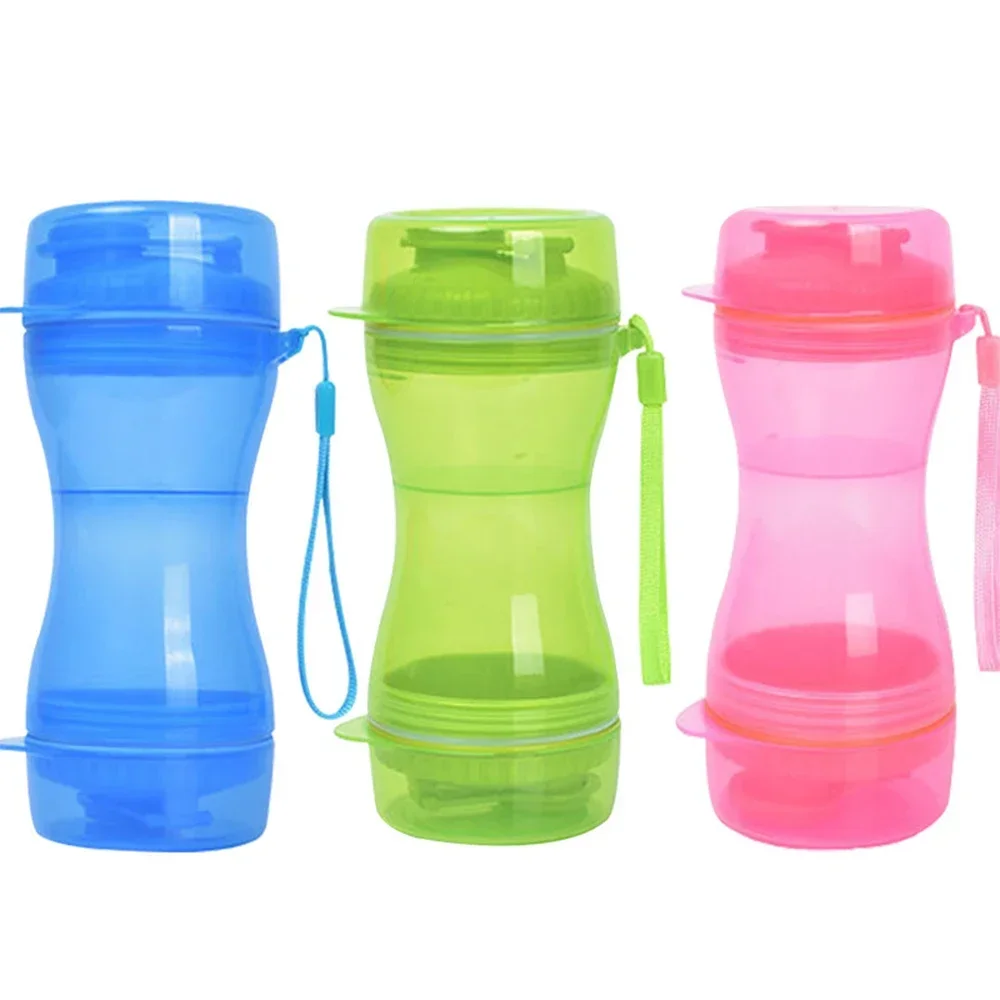 Outdoor Portable Pet Dog Water Bottle Training Food Storage Bottle PP Dogs Water Dispenser for Large Dogs Pets Accessories Stuff - Image 2