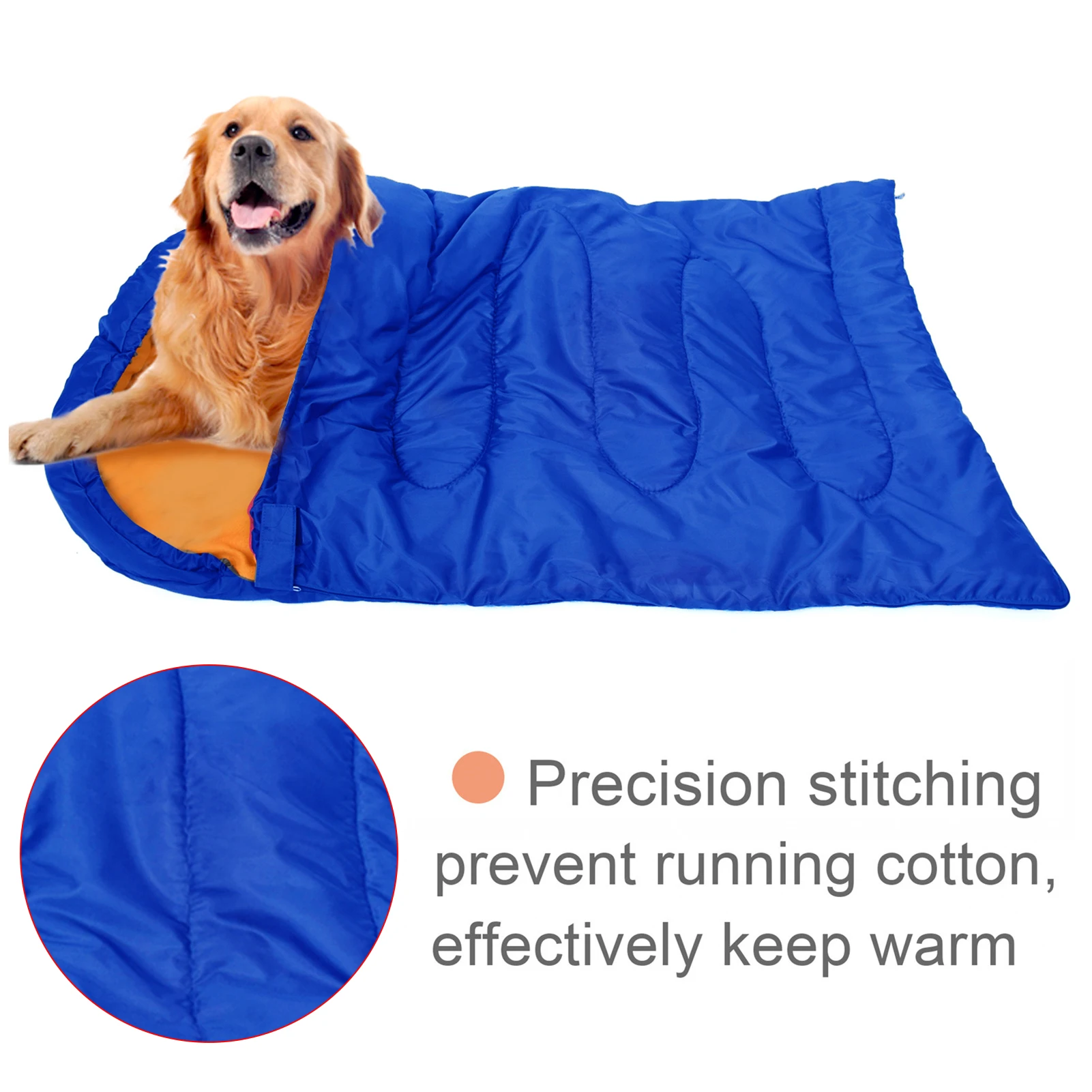 Waterproof Durable Thick Dog Sleeping Bag Pet Bed Outdoor Warm Dog House Mat Portable Design High-quality Material - Image 3