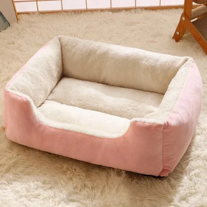 Bed for Cats Pet Products Cushions Kitten Goods Accessories Dog All Home Supplies Things Accessory Habitats Basket House Beds - Image 11