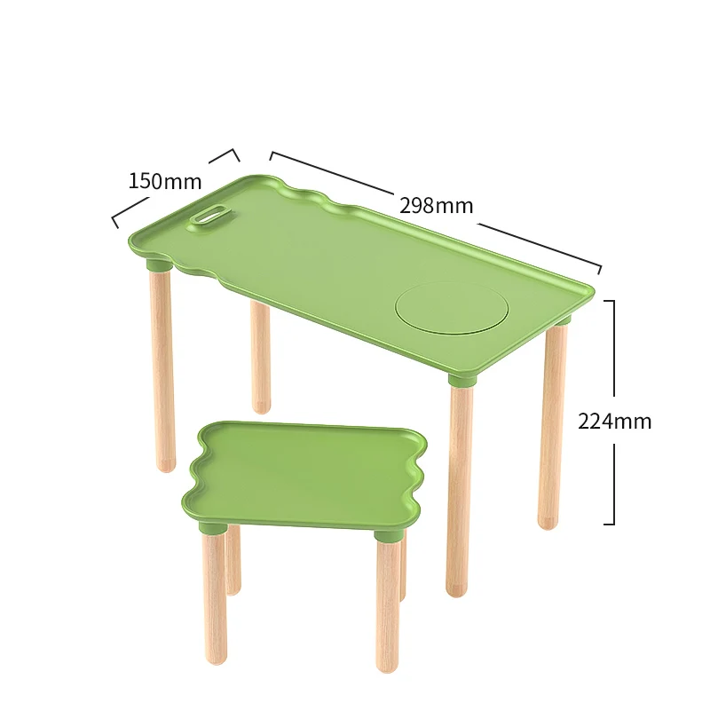 2PCS/Set Stand Platform Hamster Plastic Climbing Pet Toys Golden Bear Landscaping Accessories - Image 7