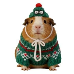 Hamster Outfits Animal Hoodie Sweater Breathable Small Pet Clothes For Guinea Hamster Ferret Bunny Chinchilla Hedgehog Gerbil