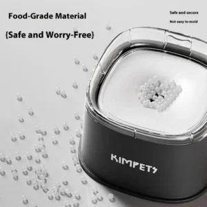 Pet Non Wetting Mouth Dustproof Suspended Slow Drinking Water Bowl 2000ml Large Capacity Pet Puppy Kitten Drinking Dispenser