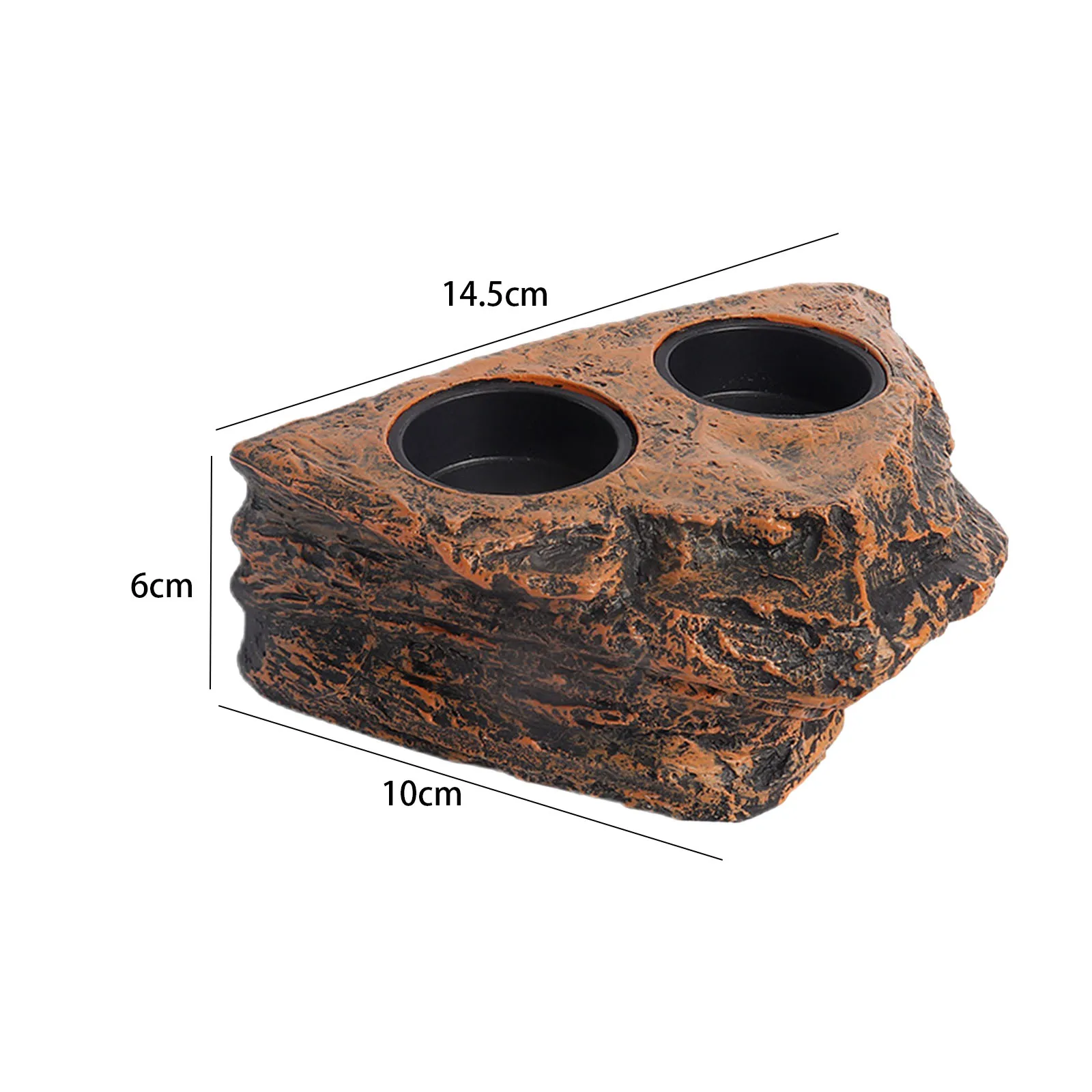 Reptile Magnetic Feeder Ledge Reptile Food Water Dish Bowl Terrarium Tank Decor Accessories for Gecko Lizard Chameleon Pets - Image 7