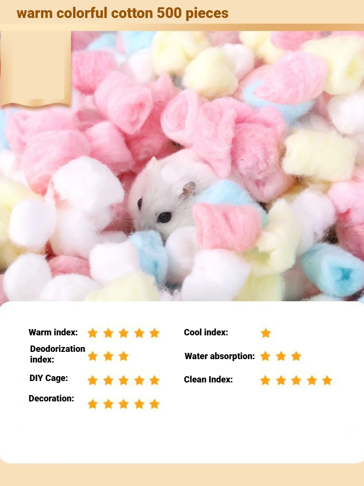 Hamster Sawdust Guinea Pig Bedding 1kg 300g Pet Wood Chips Rabbit Wood Shavings Bedding Padding Safe Hamster Cage Pet Cabin Nest - Image 10