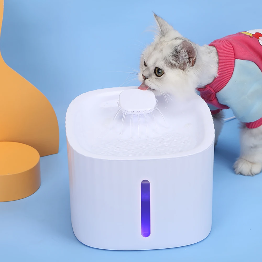 3L Pet Cat Water Fountain USB Automatic Cat Water Dispenser Feeder Bowl LED Light Smart Dog Cat Water Dispenser Pet Drinking - Image 6