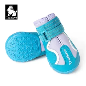 TRUELOVE Pet Shoes TLS3963 Waterproof Off-Road Shoes TPR Sole Velcro Closure Minor Imperfections No Returns or Exchanges Accepte