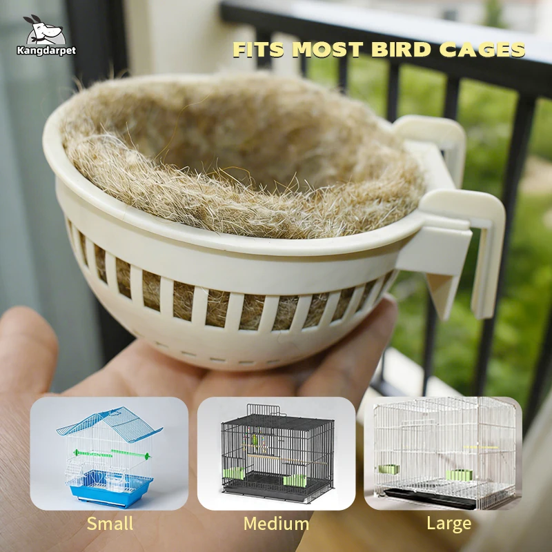 Outdoor Hanging Bird House Waterproof Weatherproof Bird Nest for Garden Patio Yard Decoration - Image 5