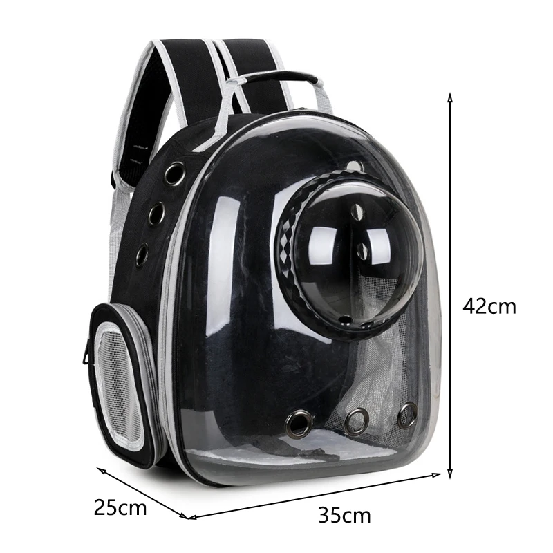 Cat Pet Carrier Backpack Portable Transparent Space Capsule Bubble Pet Backpack Cat Carrier Bag Breathable Pet Outgoing Backpack - Image 6