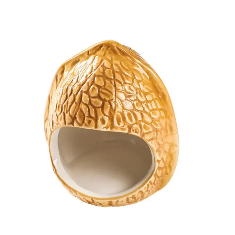 Cute Ceramic Hamster Cage Small Pet Ceramic House Sleeping Nest Pet Bed Rat HamsterToys Cage House Accessories Easy to clean - Image 5