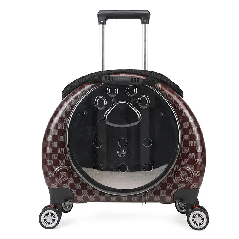 Transparent Cat Bag Multi-purpose Double Shoulder Cat Carrier Large Capacity Backpack for Cats Portable Outdoors Dog Supplies - Image 7