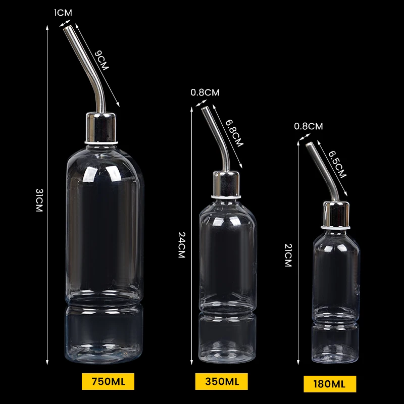 180/350/750ML Plastic Rabbit Drinking Bottle Hamster Cage Water Bottle Dispenser For Bunny Guinea Pig Squirrel Small Pet Feeder - Image 3