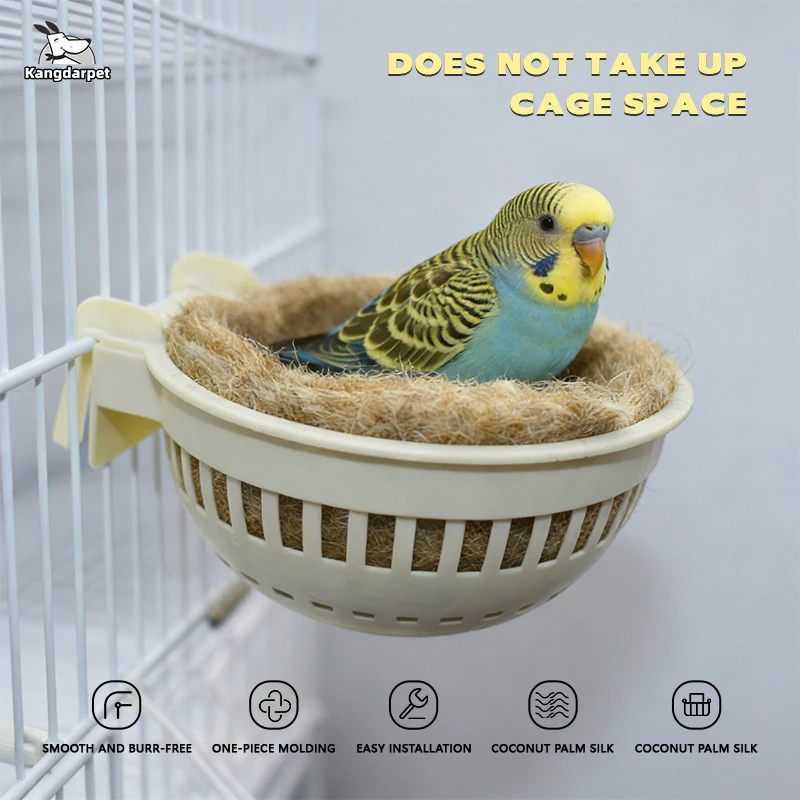 Outdoor Hanging Bird House Waterproof Weatherproof Bird Nest for Garden Patio Yard Decoration - Image 2