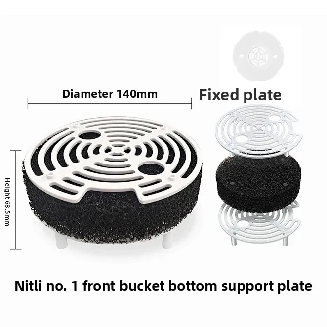 Netlea White Lance No. Pre-Filter Buet External High Densi Sponge Aquarium Filter Pet Fi Tank Water Circulation System - Image 15