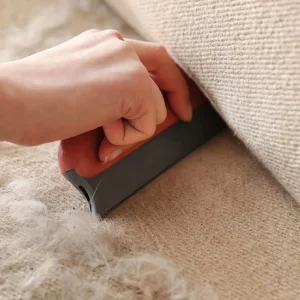 Effective Pet Hair Remover Brush for Cats and Dogs, 3 Colors to Choose From, Gently Shaves & Cleans Fur – Keep Your Home Neat