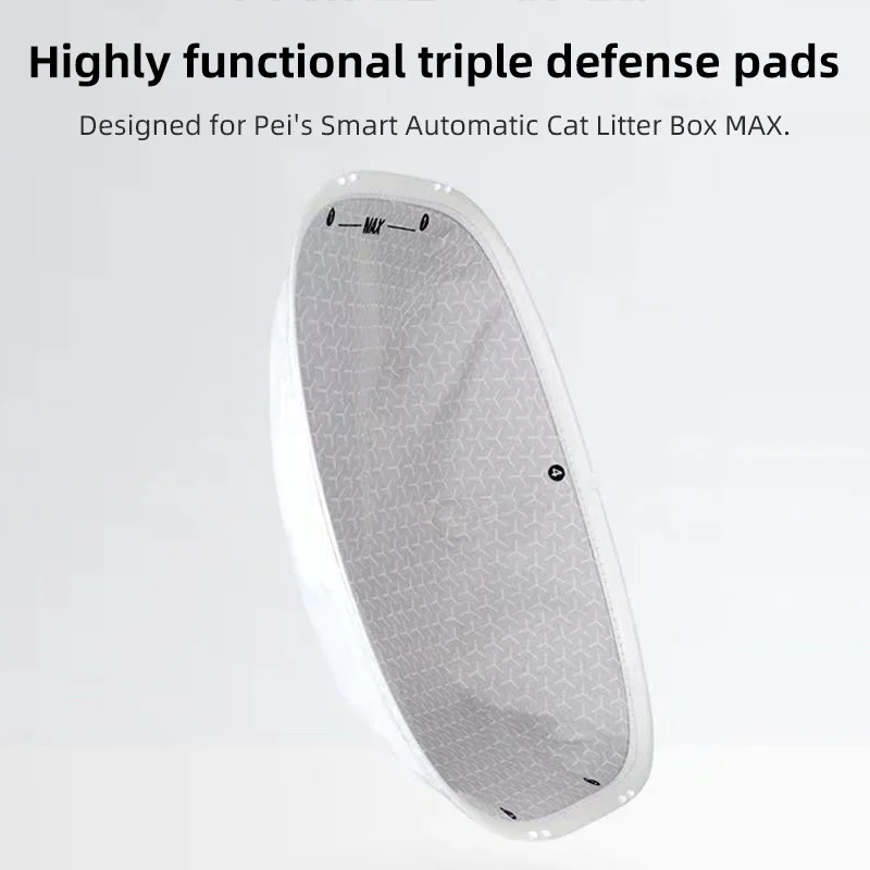 Original Petkit PURA MAX Sandbox Cat Litter Box Mat Accessories Litter Box Automatic High-performance Three Prevention Pad - Image 2