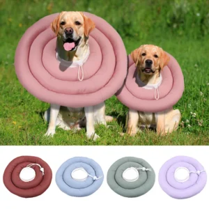 Pet Dog Cat Protection Collar Adjustable Elizabethan Collar Wounds Recovery Collar Waterproof Dog & Cat Neck Cones