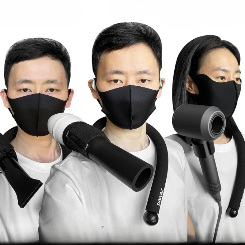 Pet Hair Dryer Clip Neck Hanging Bracket for Grooming Anti-Crooked Collarbone Support Professional Grooming Tool - Image 3